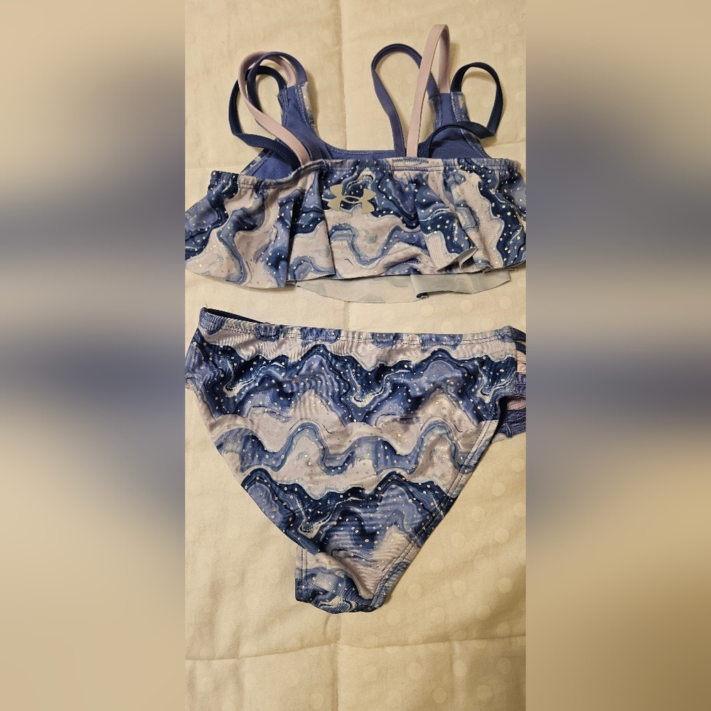 Under Armour Girls Bathing Suit 2 Piece.     #139